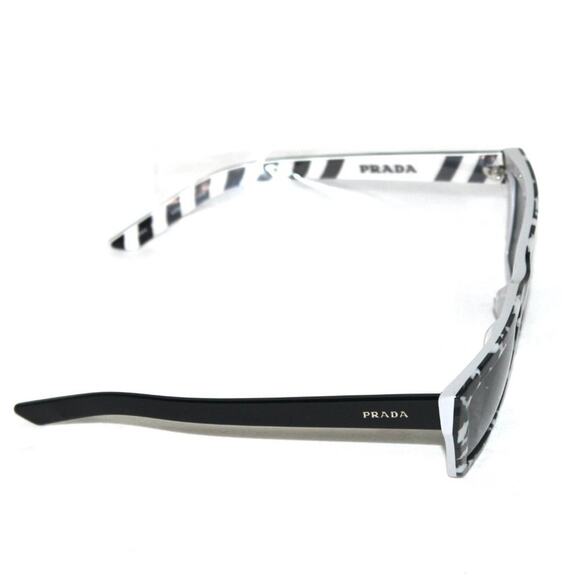 PRADA Black Grey Sunglasses NWT Model PR 04VS 57 - Picture 6 of 12